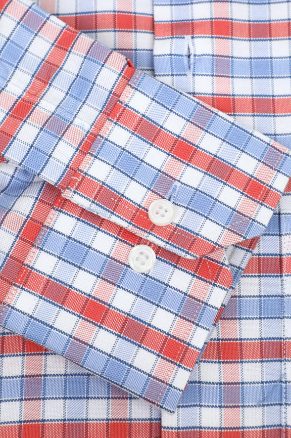 Multicolor Gingham Check Formal Shirt - Image 3