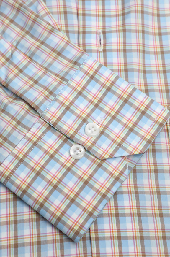 Multicolor Check Formal Shirt - Image 3