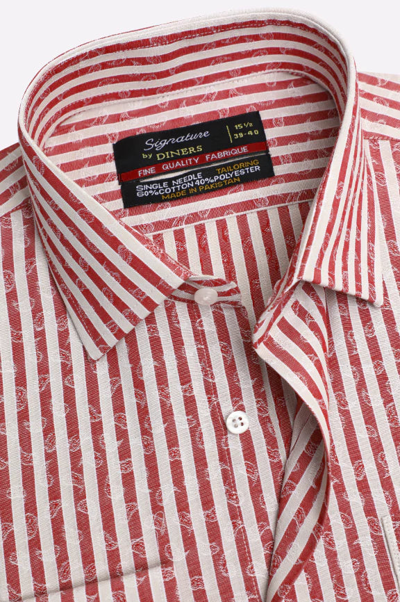 Multicolor Bengal Stripes Formal Shirt - Image 2
