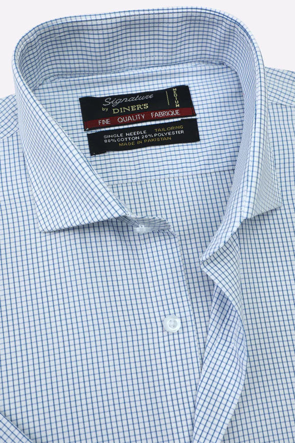 Multi Check Formal Shirt (Half Sleeves ) - Image 2