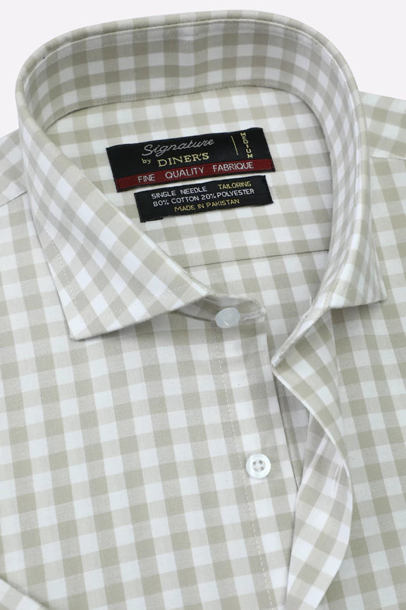 Multi Check Formal Shirt (Half Sleeves) - Image 2