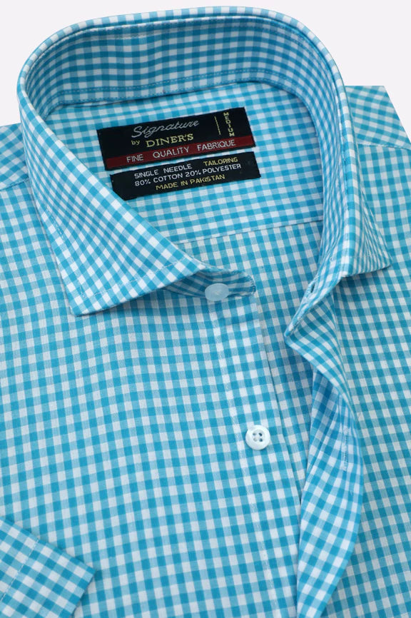 Multi Check Formal Shirt (Half Sleeves) - Image 2