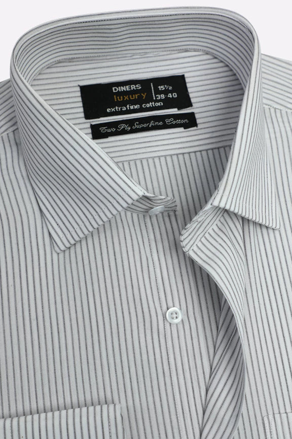 Multicolor Pinstripe Formal Shirt - Image 2