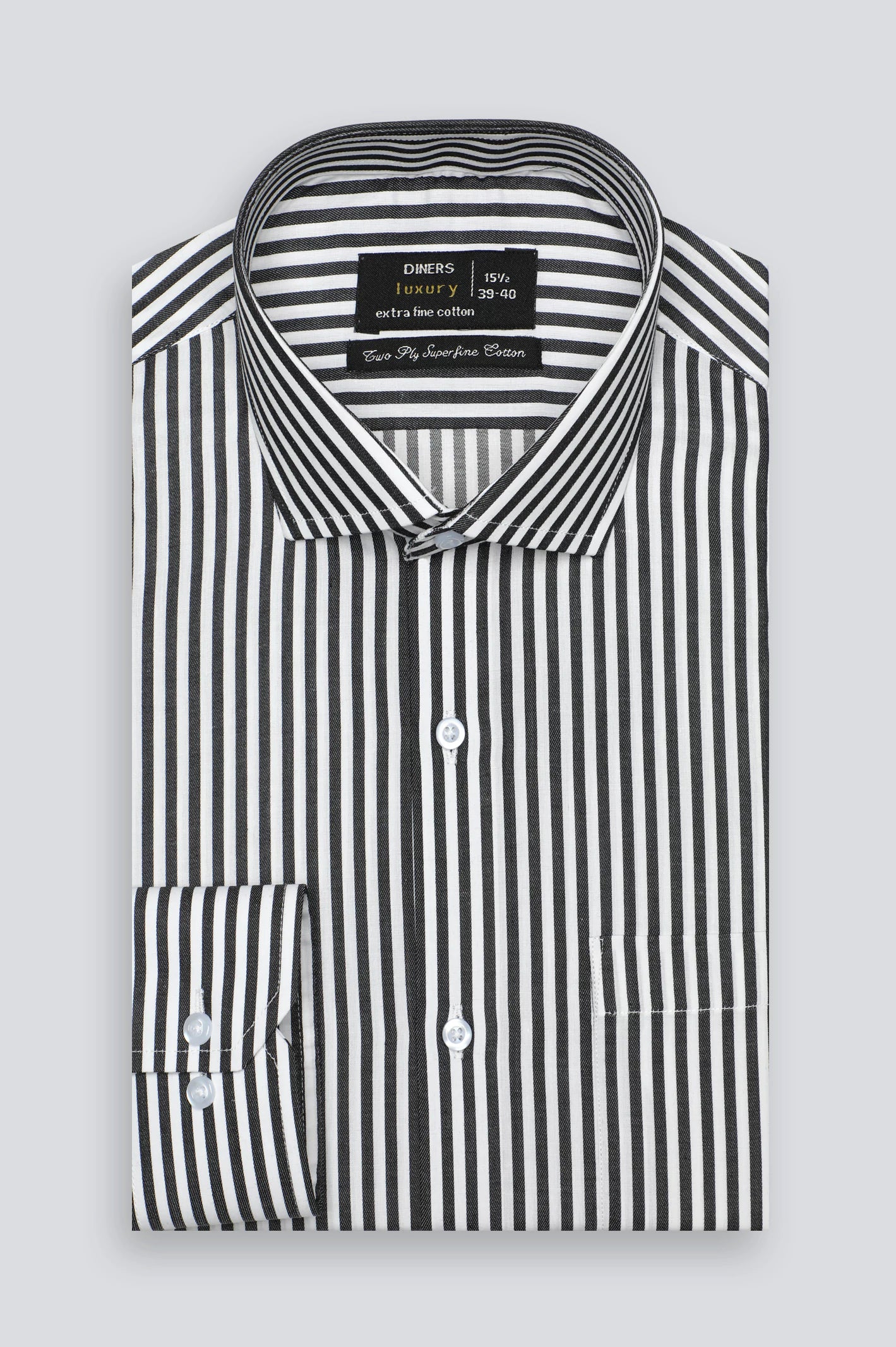 Black Bengal Stripes Formal Shirt