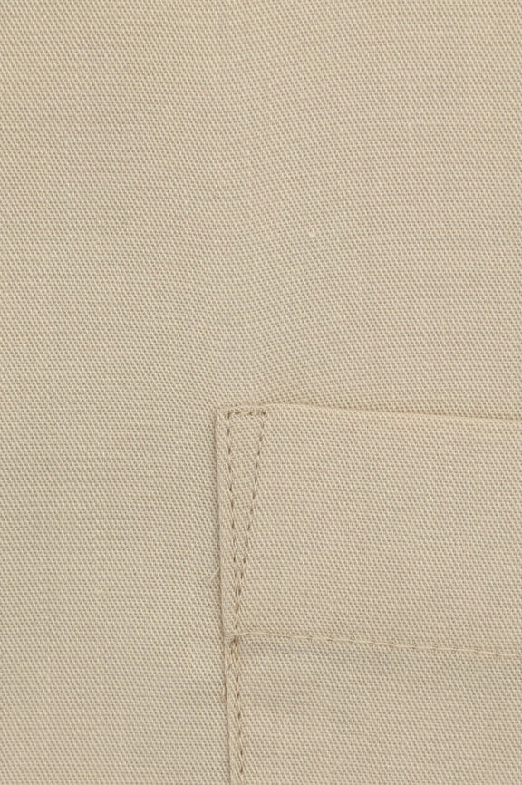 Cream Self Twill Formal Shirt - Image 3