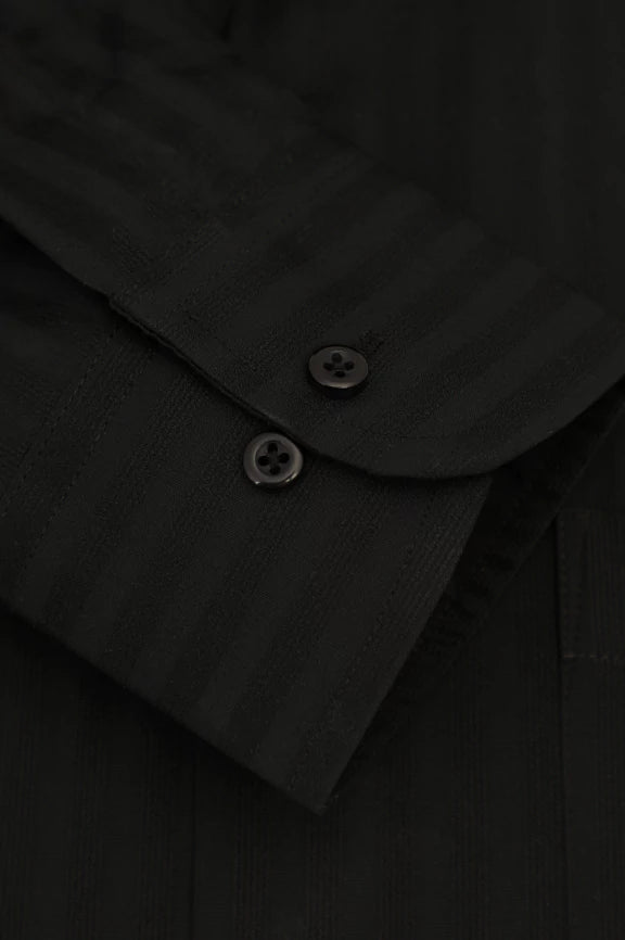Black Stripes Formal Shirt - Image 3