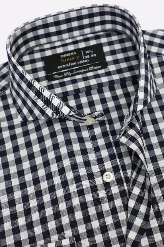 Gingham Check Formal Shirt - Image 2