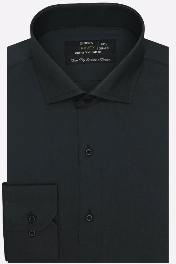 Charcoal Dobby Formal Shirt