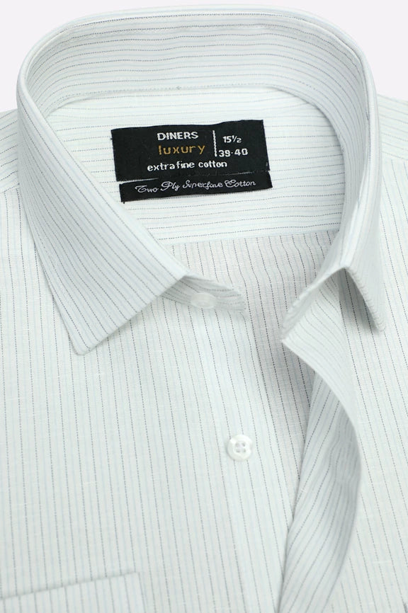 Multicolor Pinstripes Formal Shirt - Image 2