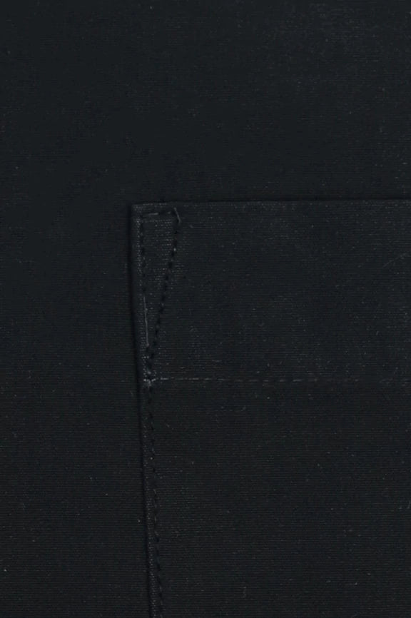 Black Plain Formal Shirt - Image 4