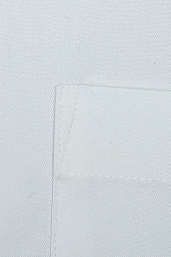 White Self Formal Shirt - Image 4