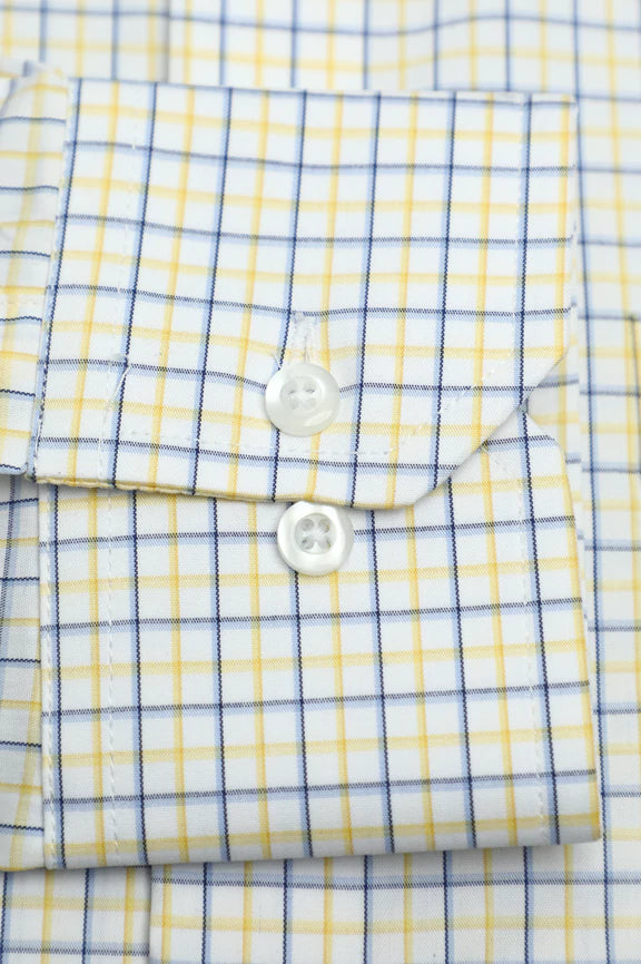 Multicolor Tattersall Check Formal Shirt - Image 3