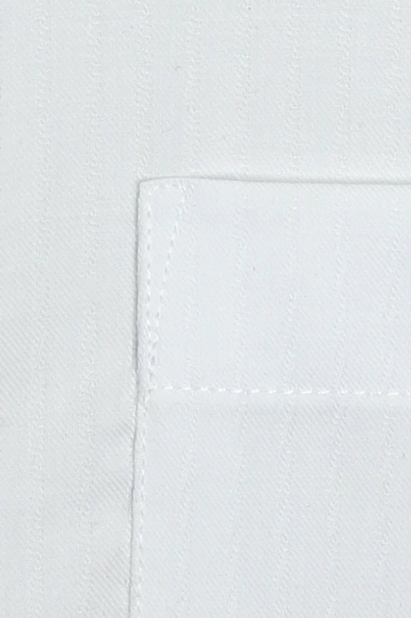 White Twill Self Formal Shirt - Image 4