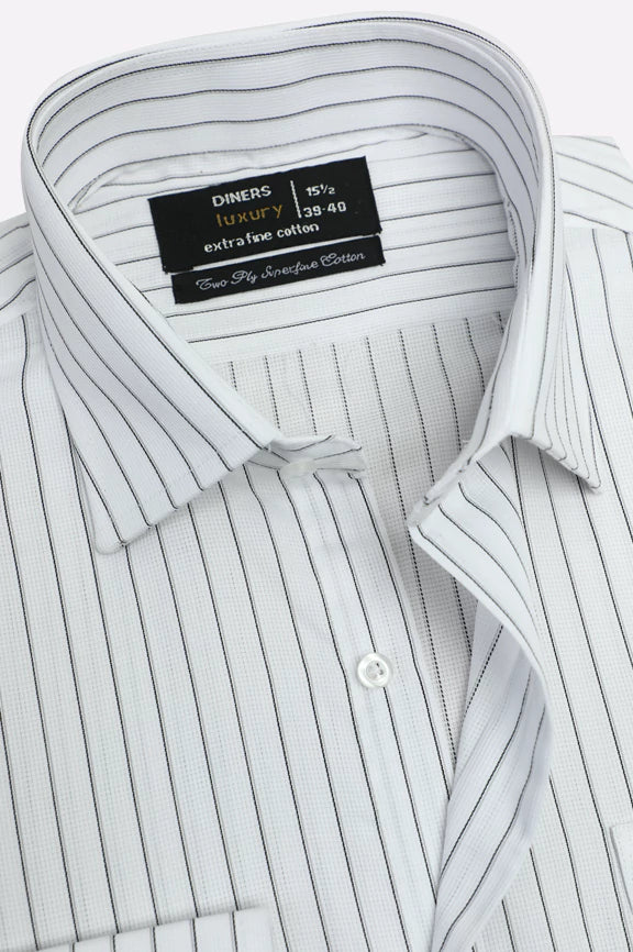 Multicolor Pinstripe Formal Shirt - Image 2