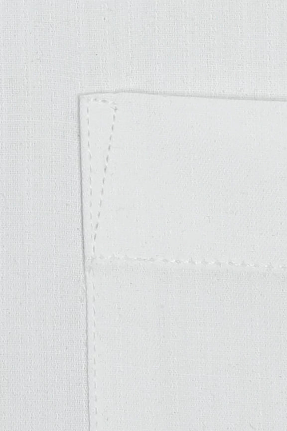 White Plain Formal Shirt - Image 4