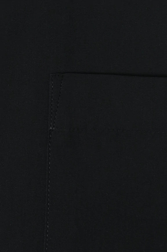 Black Plain Formal Shirt - Image 4