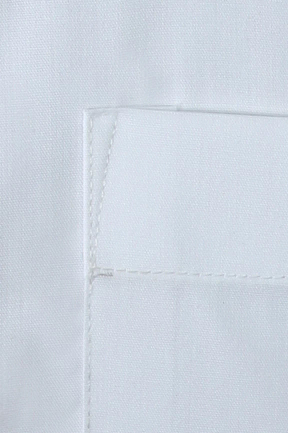 White Self Textured Formal Shirt - Image 4