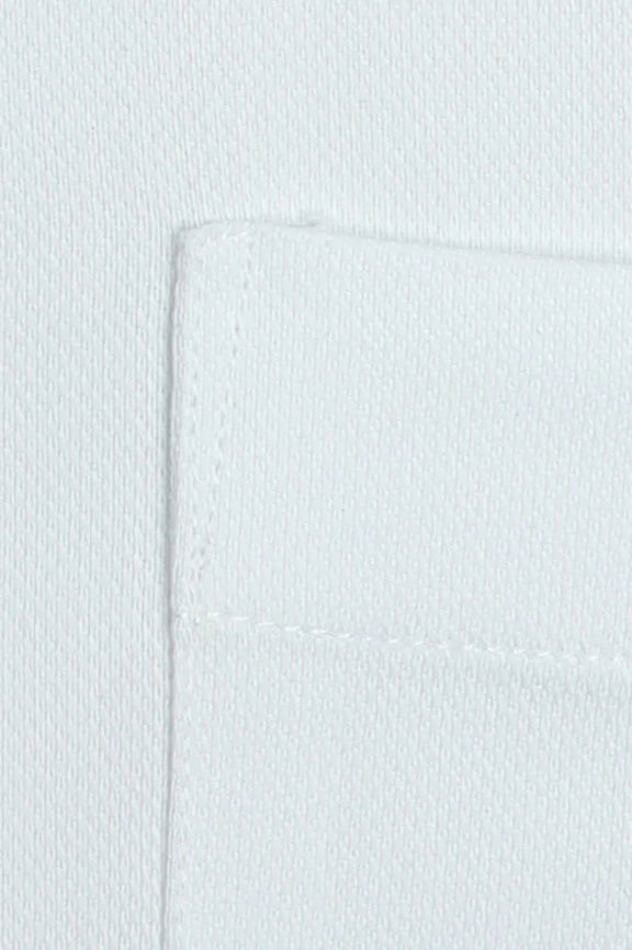 White Self Formal Shirt - Image 3