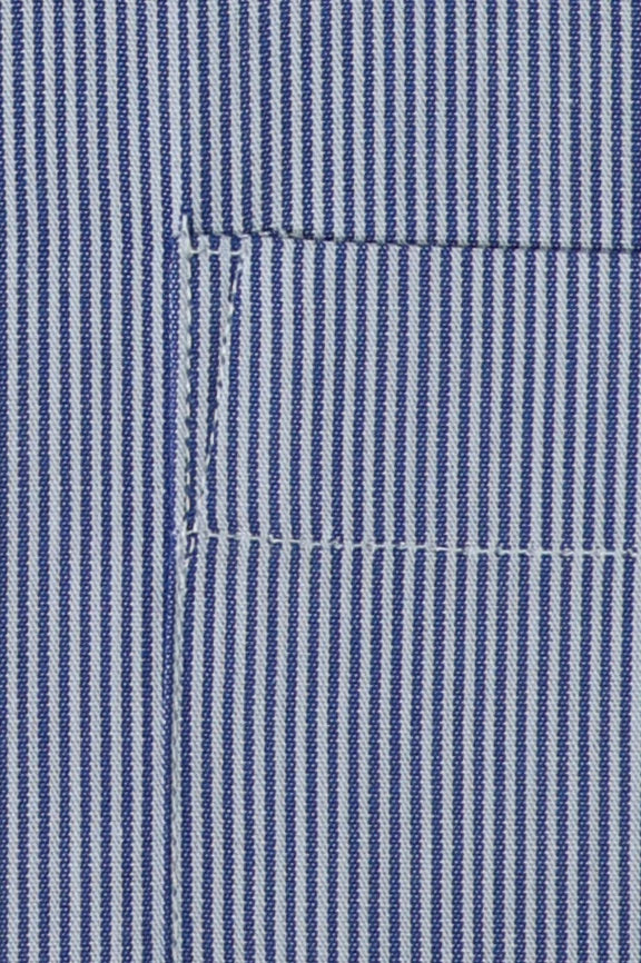 Blue Candy Stripes Formal Shirt - Image 4