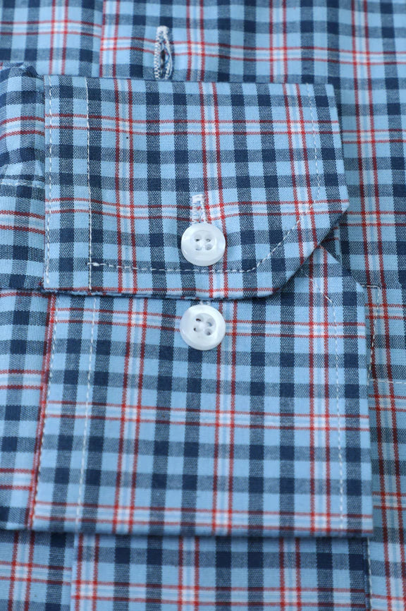 Multicolor Tattersall Check Formal Shirt - Image 3