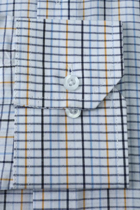 Multicolor Tattersall Check Formal Shirt - Image 3