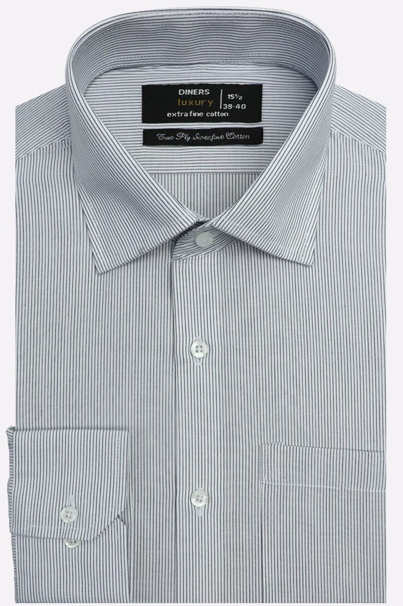 Blue Stripes Formal Shirt