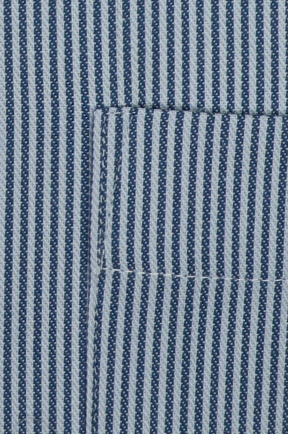 Blue Stripes Formal Shirt - Image 3