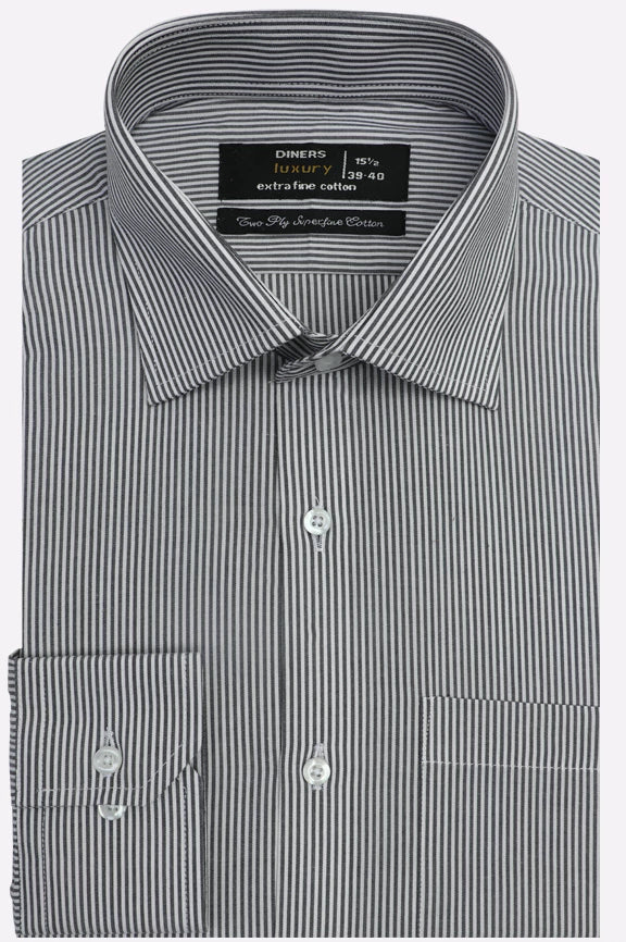 Black Stripes Formal Shirt