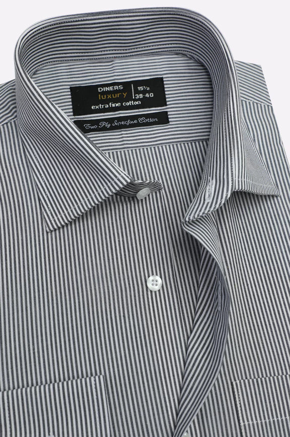 Black Stripes Formal Shirt - Image 2