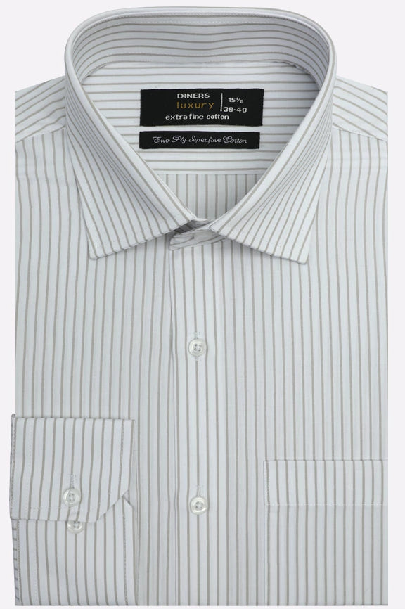 Fawn Stripes Formal Shirt