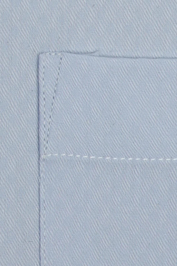 Sky Blue Self Formal Shirt - Image 3