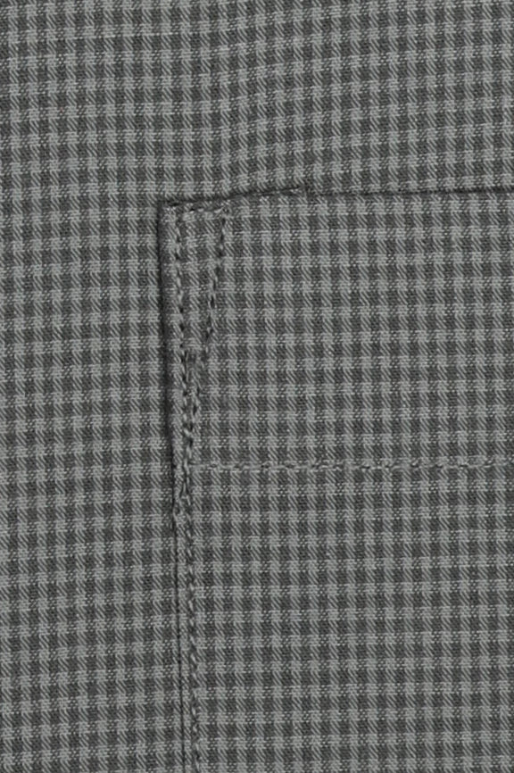 Grey Check Formal Shirt - Image 3