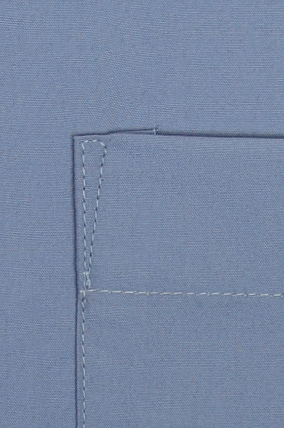 Blue Plain Formal Shirt - Image 3