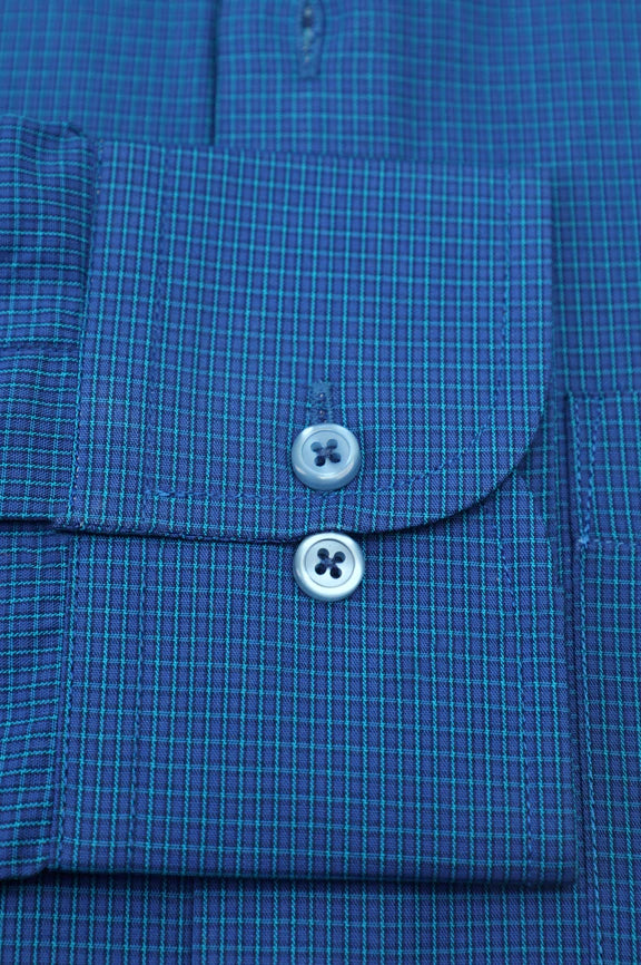 Blue Formal Shirt - Image 4