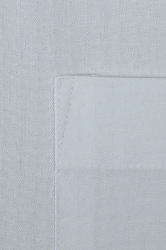 White Plain Formal Shirt - Image 3