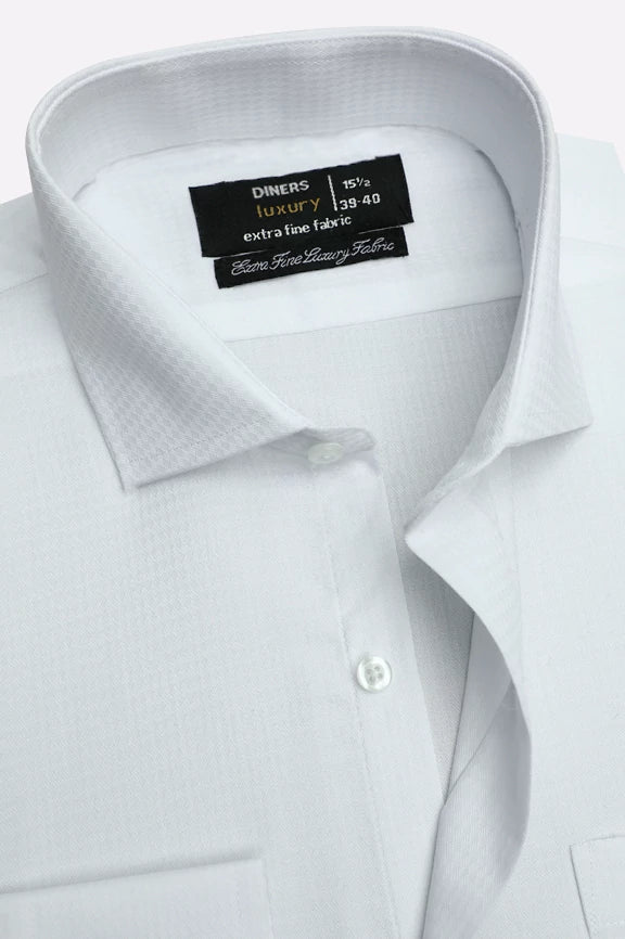 White Formal Shirt - Image 2