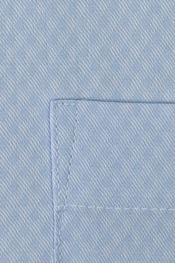 Sky Blue Self Textured Formal Shirt - Image 3