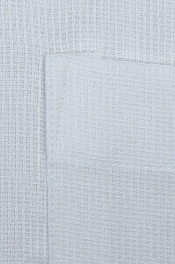 Textured White Formal Shirt - Image 3