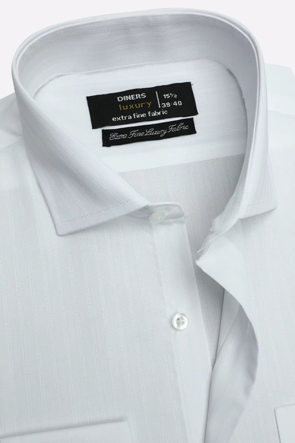 White Formal Shirt - Image 2