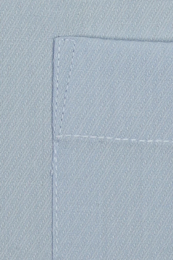 Sky-Blue Self Formal Shirt - Image 3