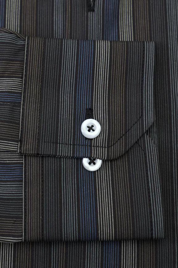 Multicolor Pinstripes Formal Shirt - Image 3