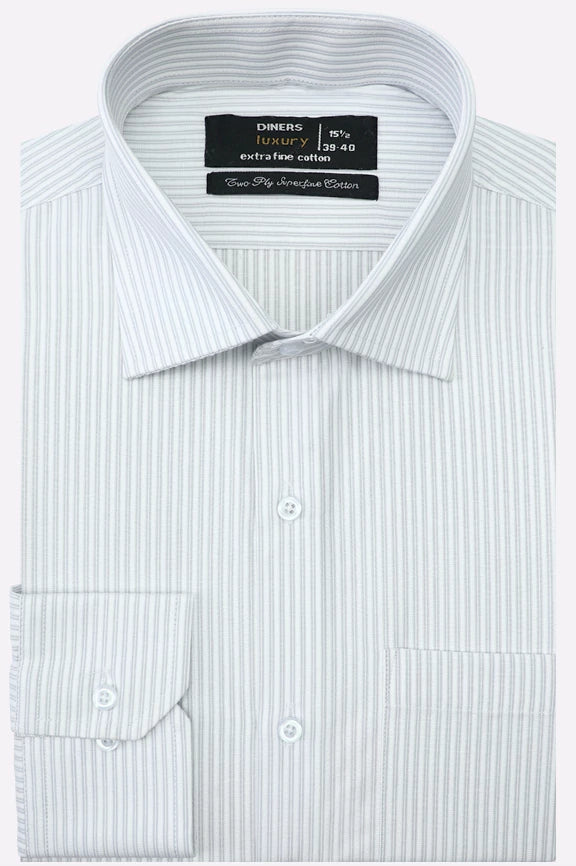 Multicolor Pencil Stripes Formal Shirt