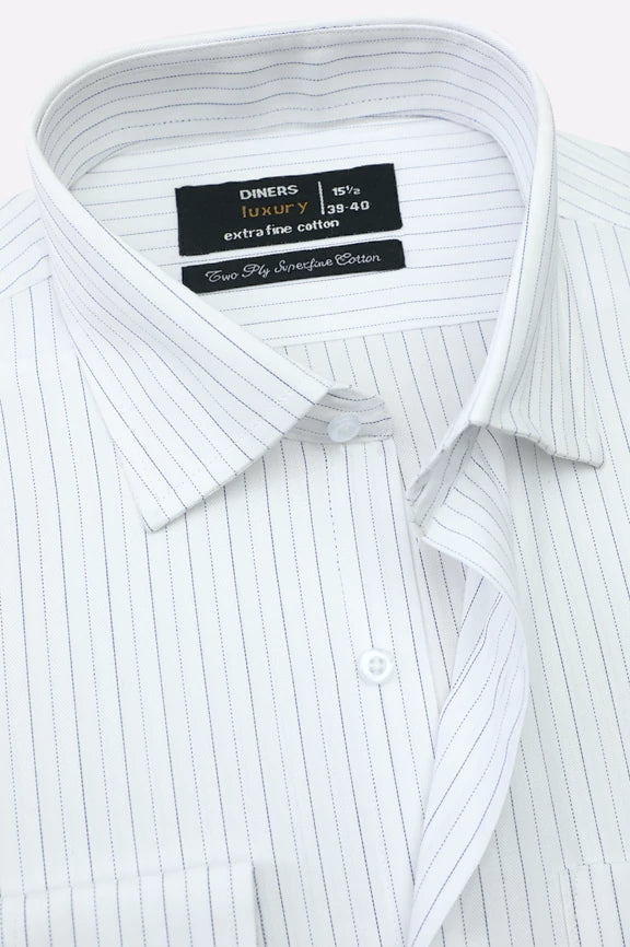 Multicolor Stripes Formal Shirt - Image 2