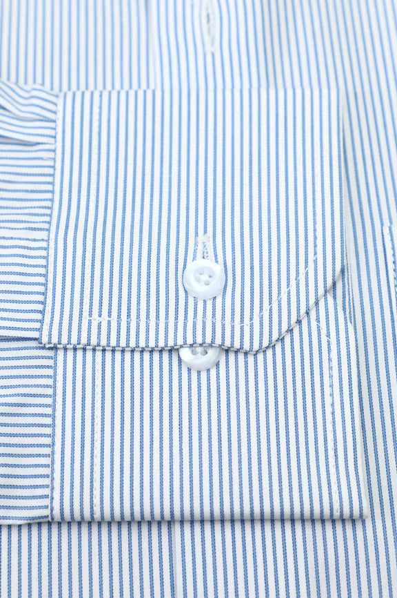 Blue Candy Stripes Formal Shirt - Image 3