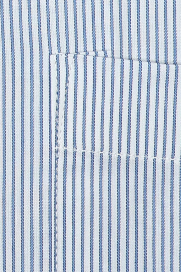 Blue Candy Stripes Formal Shirt - Image 4
