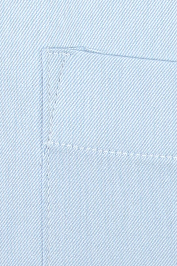 Sky Blue Twill Textured Formal Shirt - Image 4