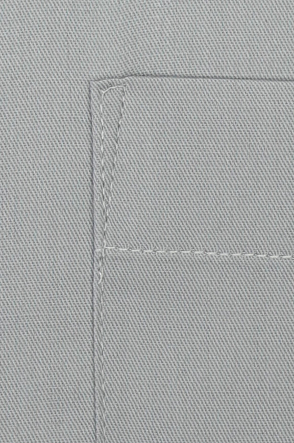 Grey Twill Textured Formal Shirt - Image 4