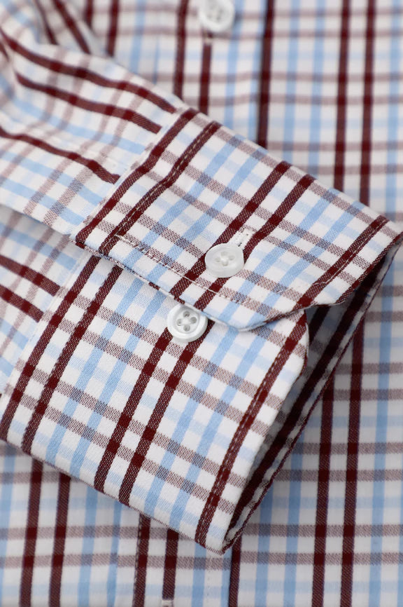 Multicolor Tattersall Check Casual Shirt - Image 3