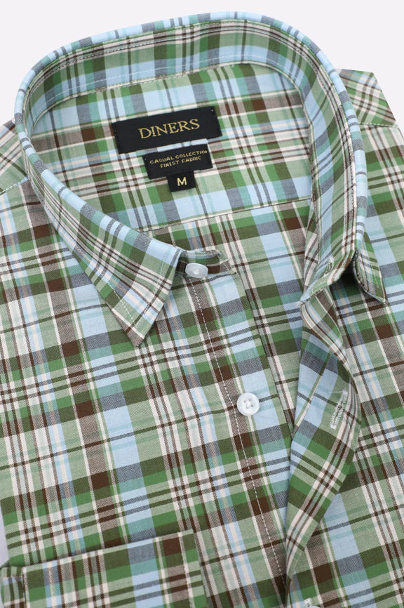 Multicolor Check Casual Shirt - Image 2