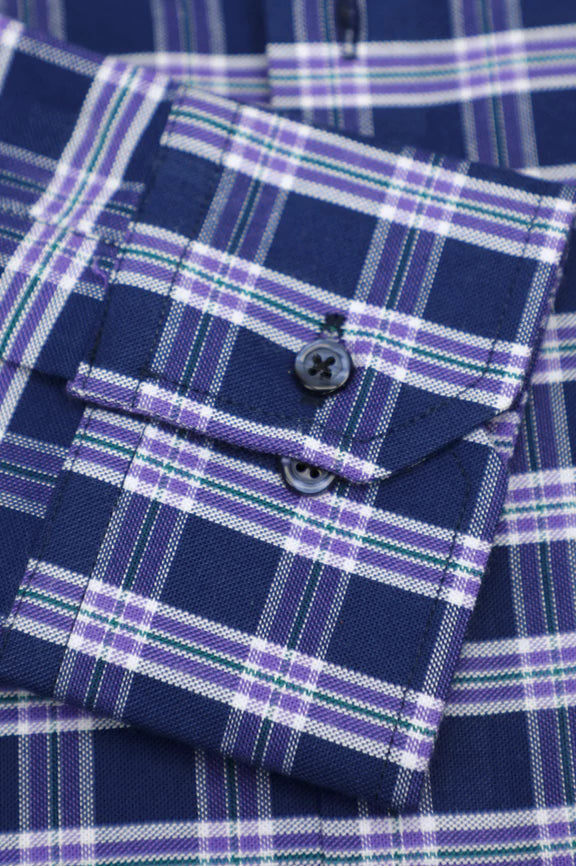 Multicolor Tattersall Check Casual Shirt - Image 3